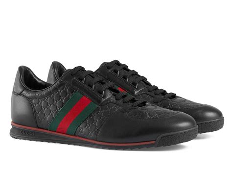 scarpe gucci nere uomo|gucci sneakers for women.